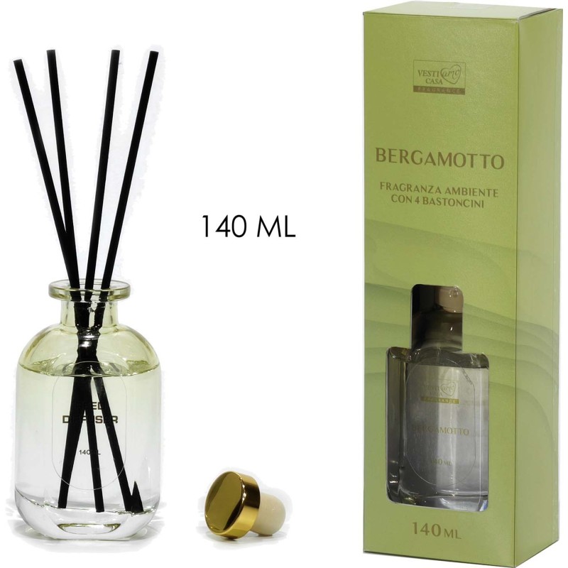 FRAGRANZA AMB. 140ML BERGAMOTTO