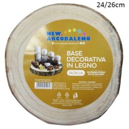 BASE DECORATIVA LEGNO 24-26