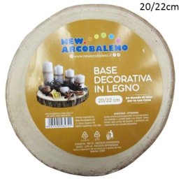 BASE DECORATIVA LEGNO 20-22