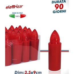 LUMINO CANDELA ROSSO 95516