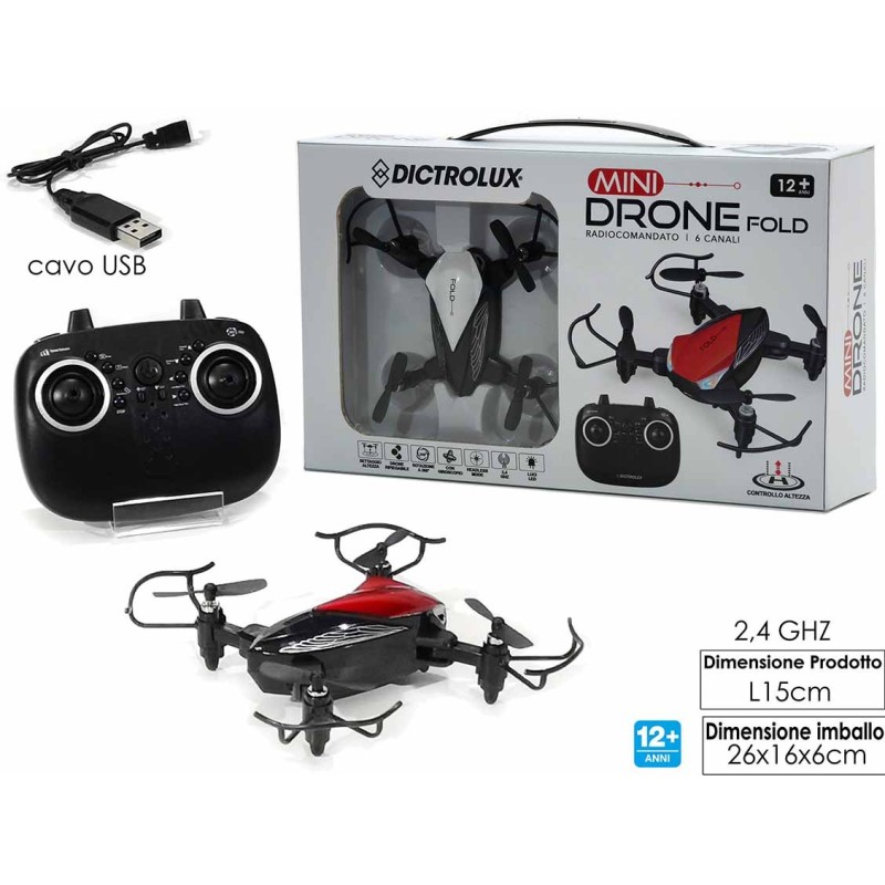 MINI DRONE FOLD R/C 2.4G  GT