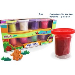 PLASTILINA IN BOX 8 PZ