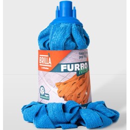 RICAMBIO MOP FURBO CON FRANGE 140gr BRIANTINA BRILLA