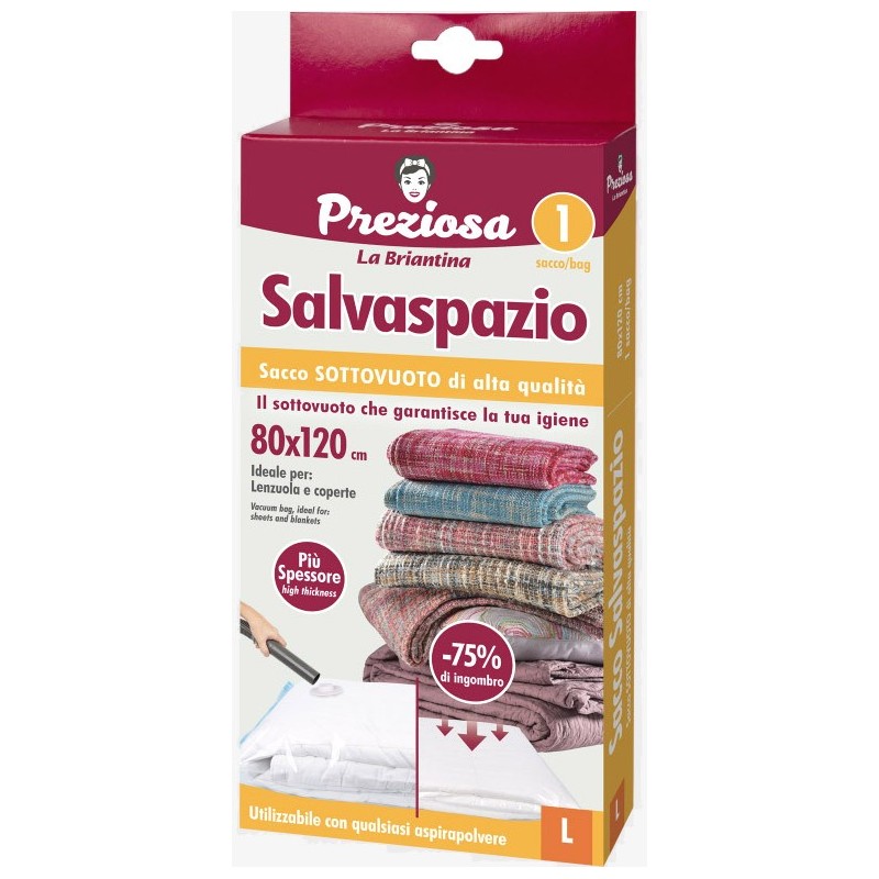 SACCO SALVASPAZIO MAXI VOLUME 80x120 BRIANTINA PREZIOSA