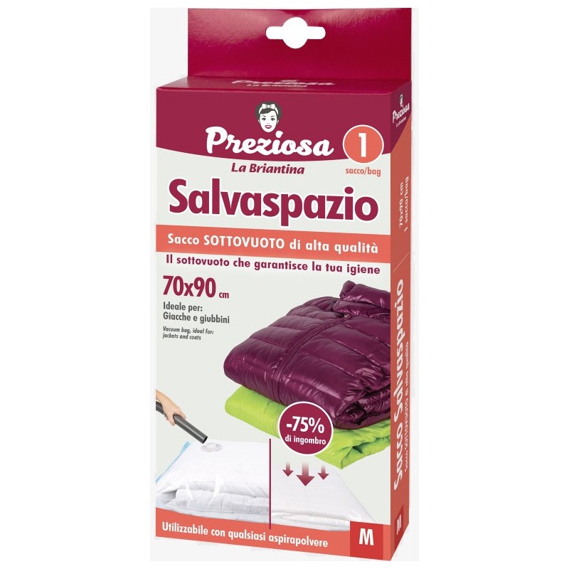 SACCO SALVASPAZIO GRANDE CAPIENZA 70x90 BRIANTINA PREZIOSA