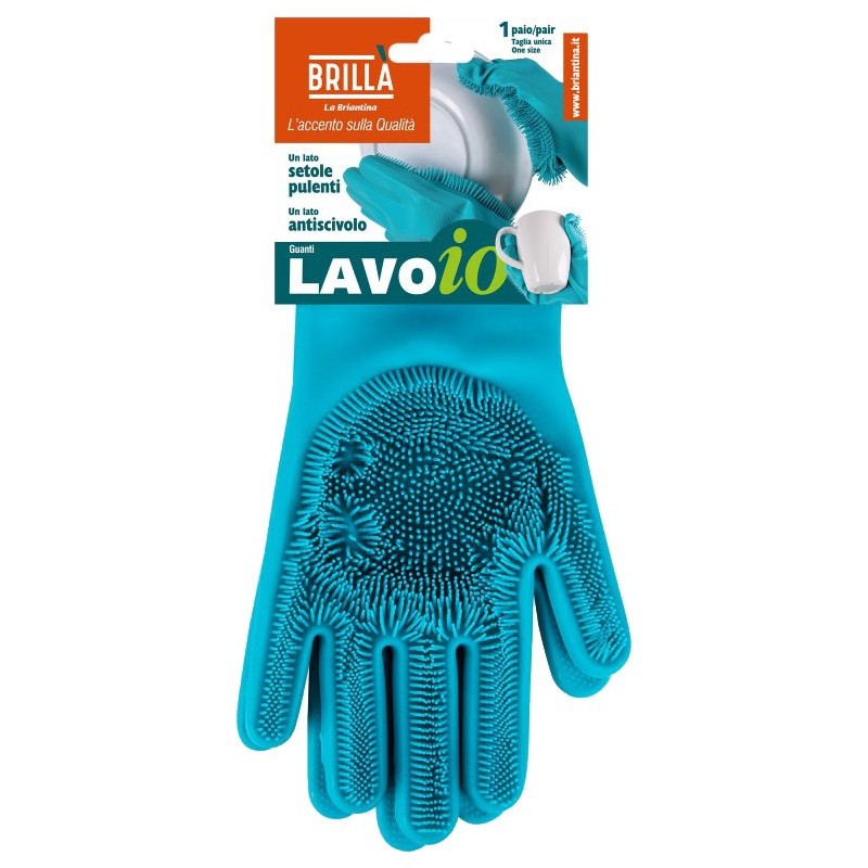 GUANTI SILICONE LAVO IO 1 PAIO BRIANTINA BRILLA