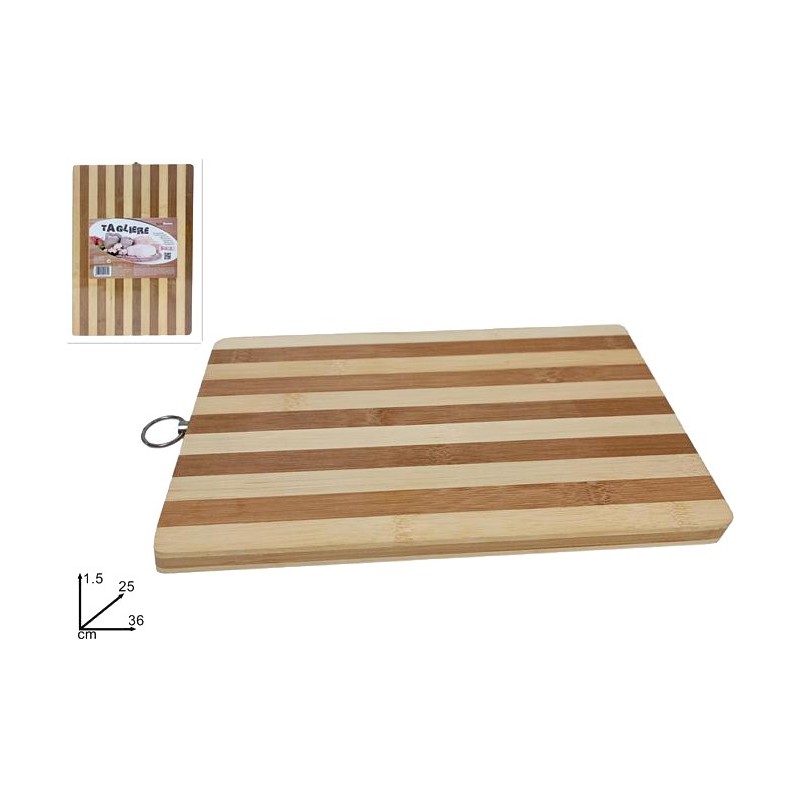 TAGLIERE BAMBOO RETT. 36x25cm