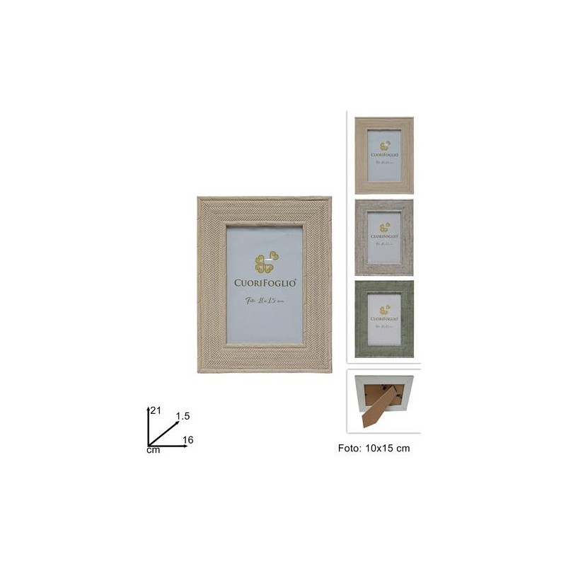 CORNICE LEGNO SPIGA FOTO 10x15