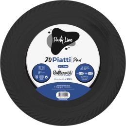 PIATTI PLAST.22 PIANI NERI 17g