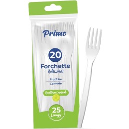 FORCHETTE PP RIUTILIZ.20PZ BIA