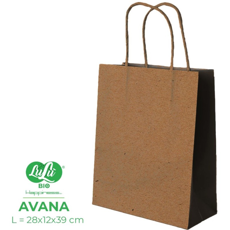 BUSTA DI CARTA AVANA KRAFT 28x12x39