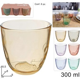 BICCHIERI 300ML SET 6PZ 65509