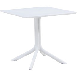 TAVOLO 80x80x75 BIANCO C.S.