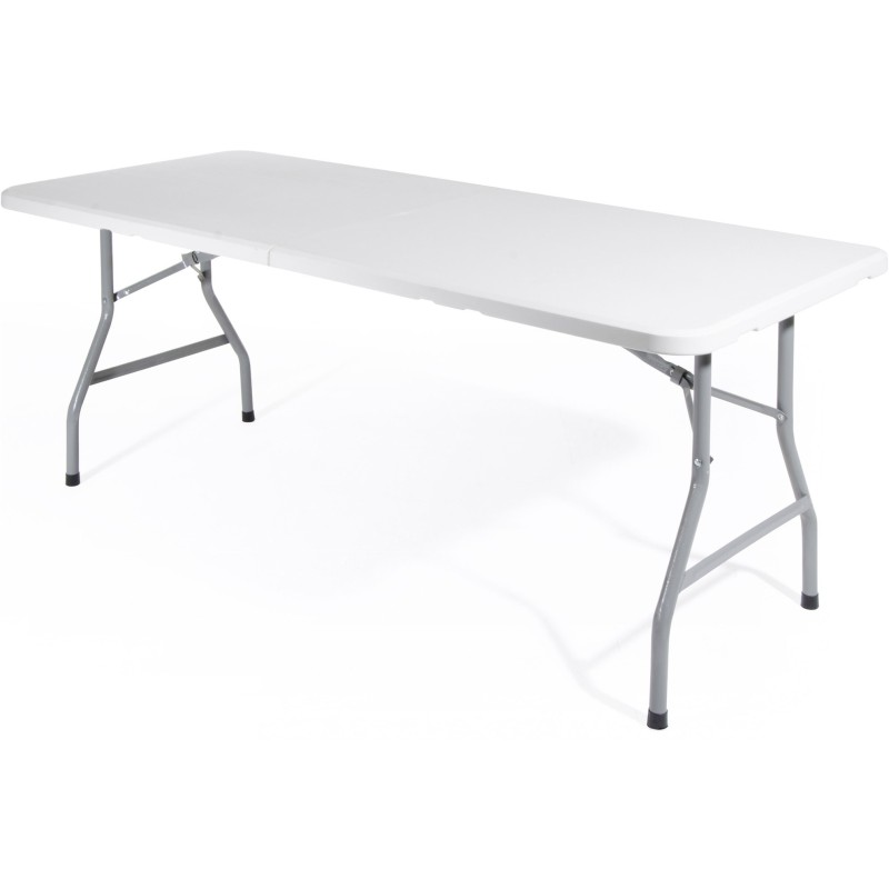 TAVOLO BIRRERIA PIEGHEVOLE BIANCO 180x70x74 BIACCHI
