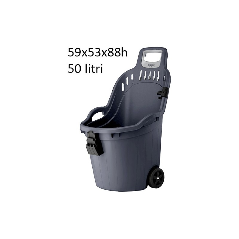 CARRELLO HELPY CART GRIGIO FER CARRELLO HELPY CART GRIGIO FER
