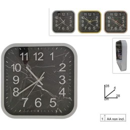 OROLOGIO QUADRATO EFF.MARMO