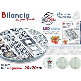 BILANCIA CUCINA DECORATA ROT