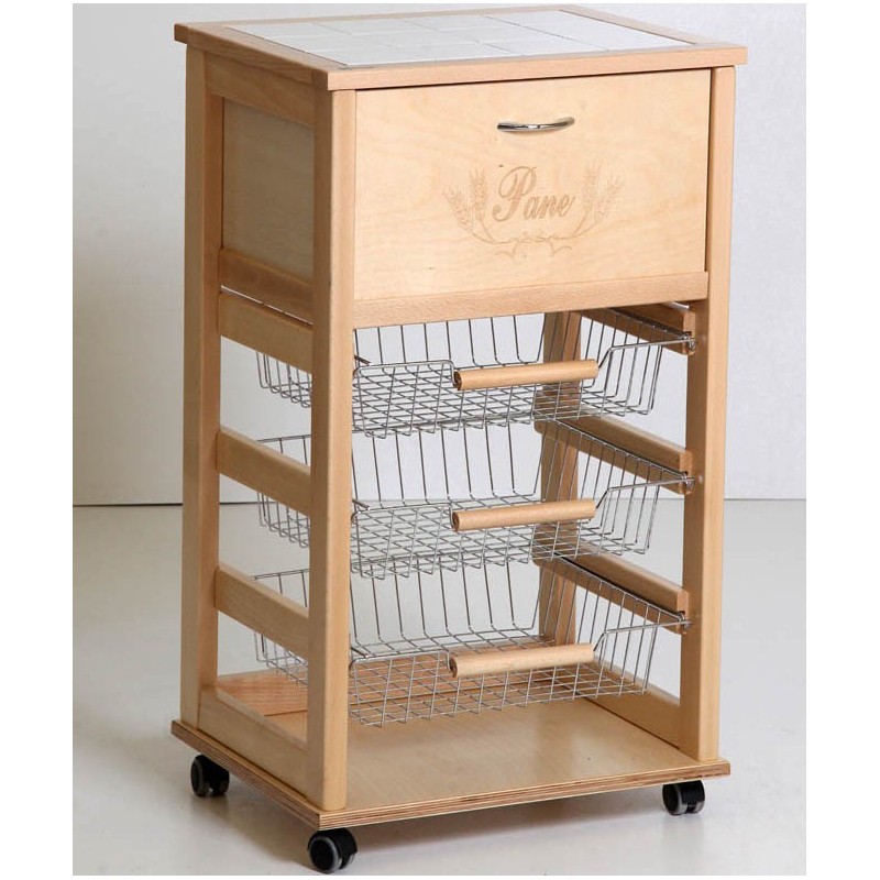 CARRELLO P/PANE NATURALE CARRELLO P/PANE NATURALE