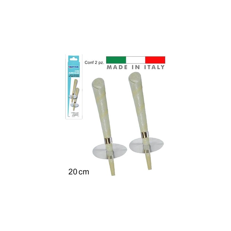 CONI AURICOLARI 2PZ C/FRANGIF.