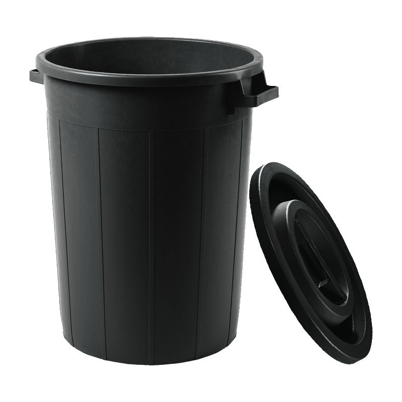 BIDONE NERO 120 C/C SPAZZ.