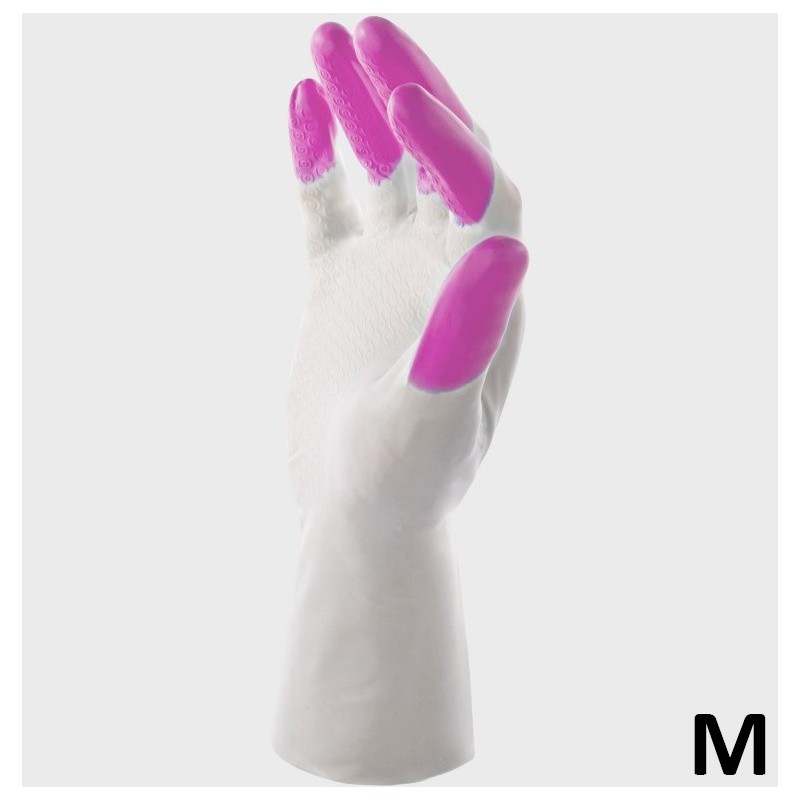 GUANTI PROTECTION ROSA M PVC