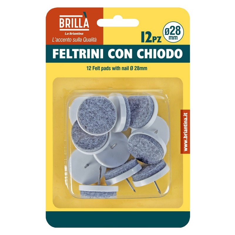 FELTRINI CHIODATI SEDIE D.28mm