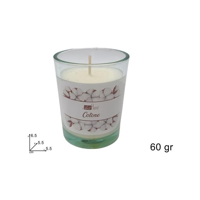 CANDELA PROFUMATA COTONE 60gr