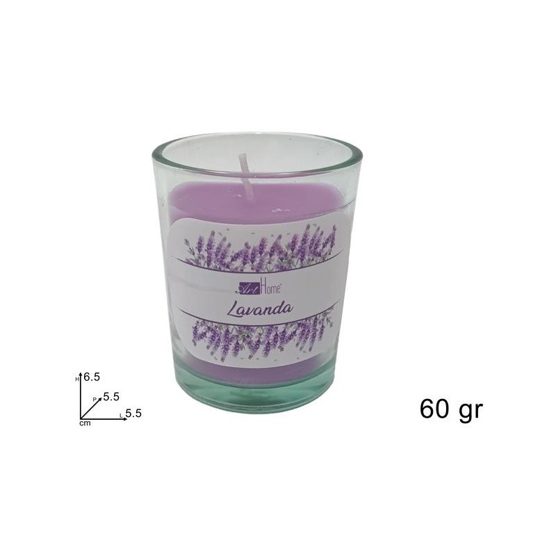 CANDELA PROFUMATA LAVANDA 60gr