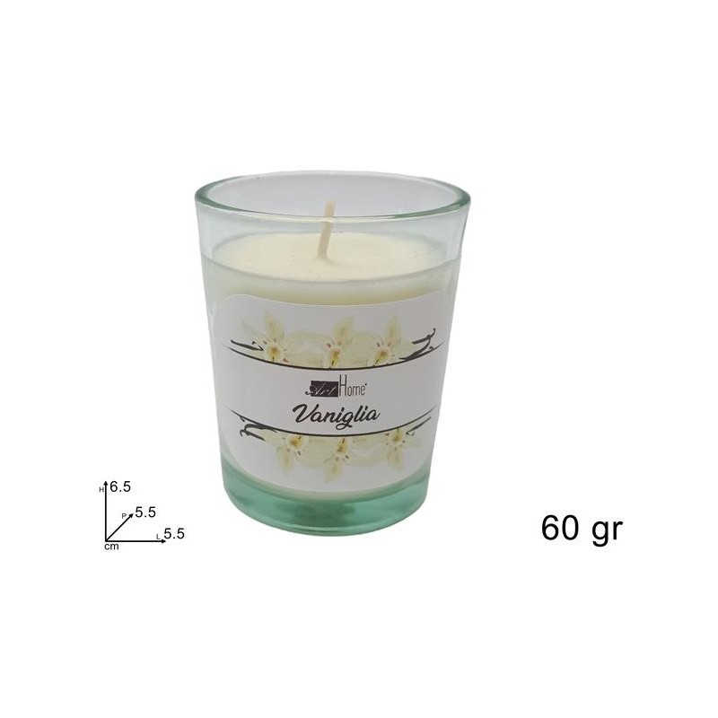 CANDELA PROFUMATA VANIGLIA 60g