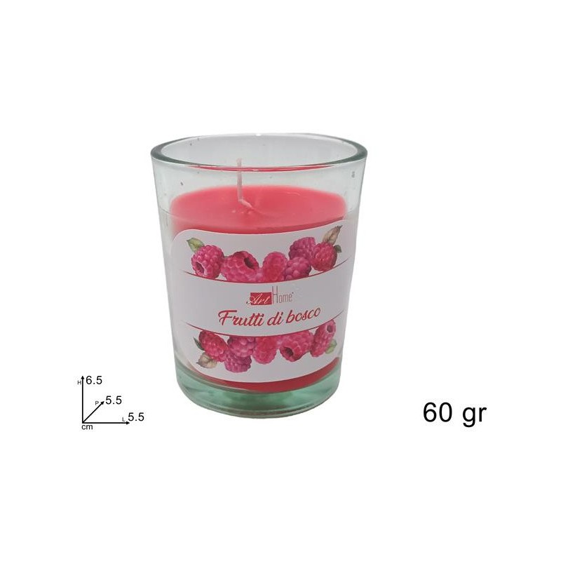 CANDELA PROF. FRUTTI BOSCO 60g