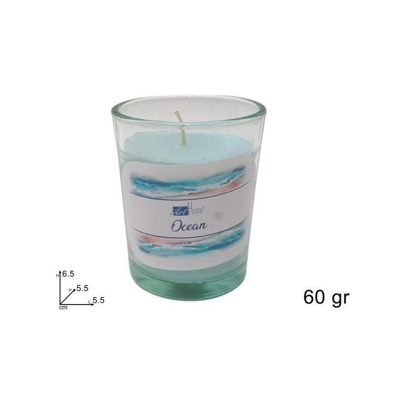 CANDELA PROFUMATA OCEAN 60gr