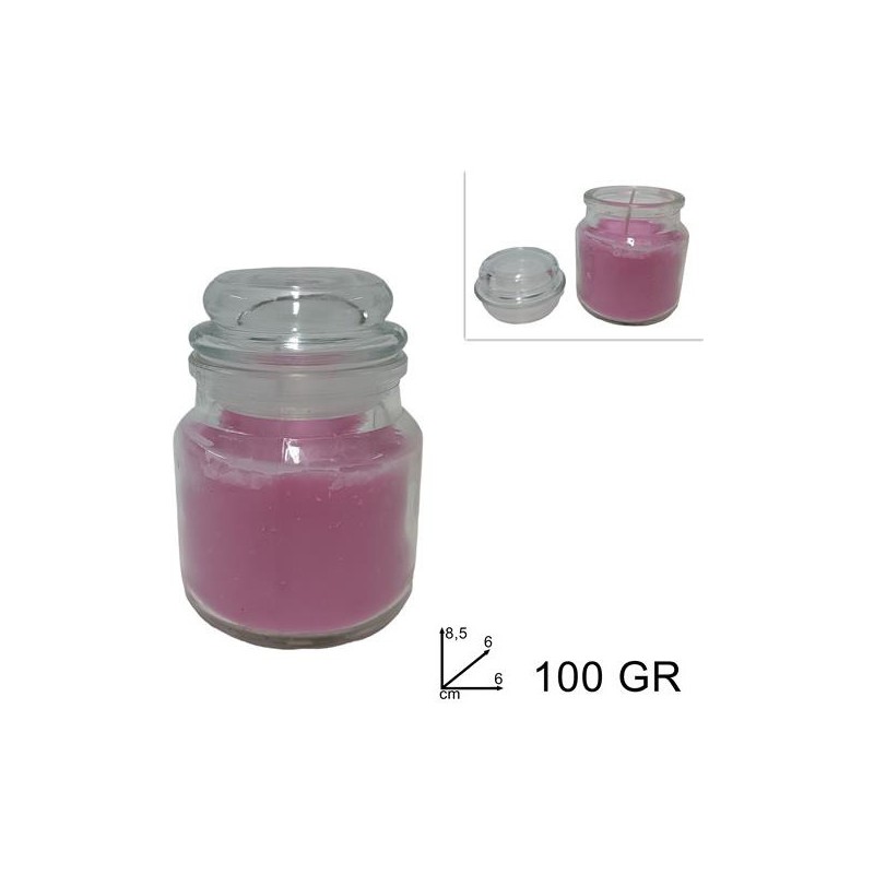 CANDELA PROFUMATA ROSE 100gr