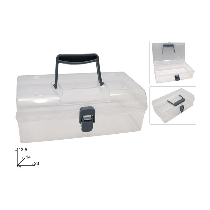 CONTENITORE PLASTICA C/M.23x14