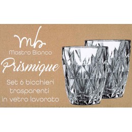 BICCHIERI PRISMIQUE 6PZ M.B.