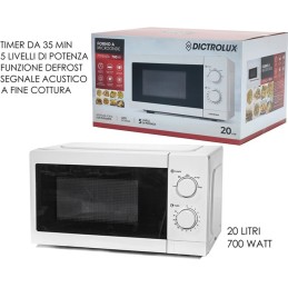 MICROONDE 20LT 700W FORNO GT
