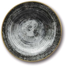 PIATTO ISCHIA FONDO 23cm BLACK