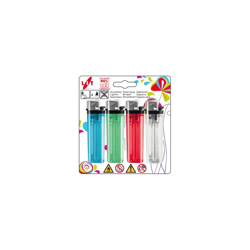 ACCENDINI FIERY 4 LIGHTERS