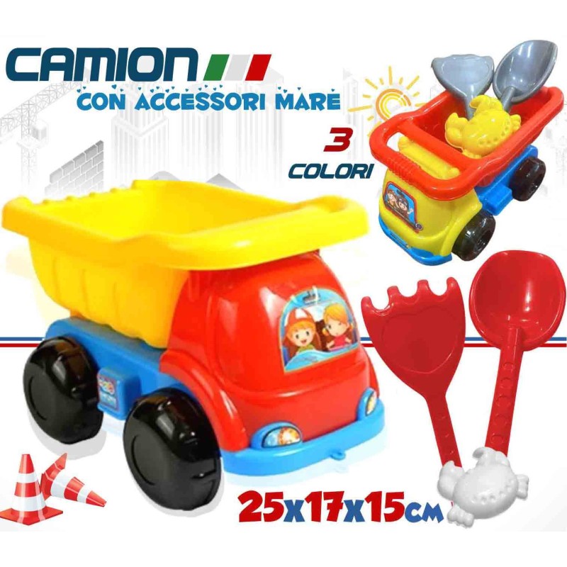 CAMION MARE + ACCESSORI