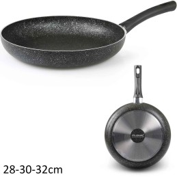 PROMO 3 PADELLE PUNTINATE 28-30-32cm FLONAL 3,5mm