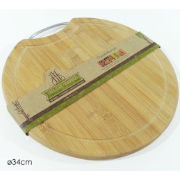 TAGLIERE TONDO BAMBOO 34cm