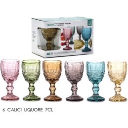 SET 6 CALICI LIQUORE DISTINCT