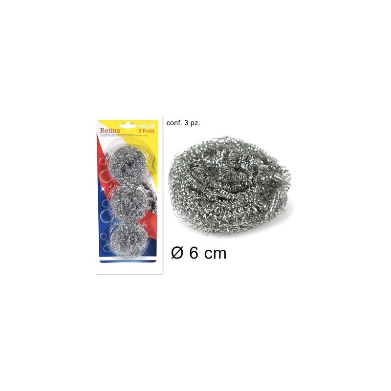 RETINE SILVER 3PZ.