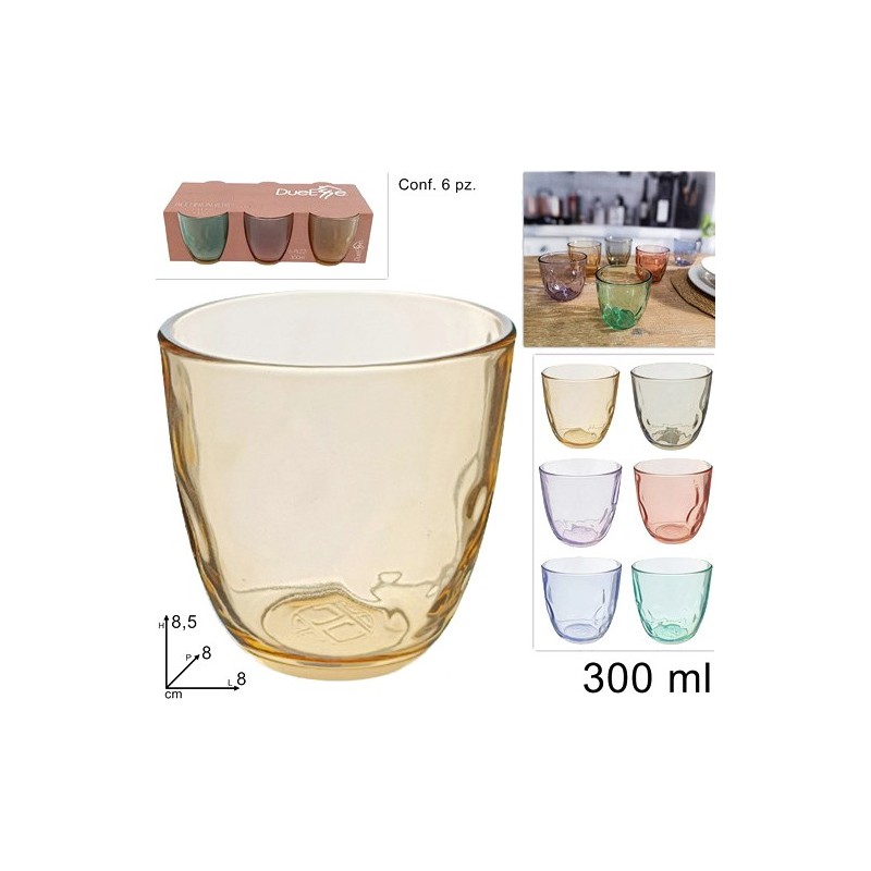 BICCHIERI 300ML SET 6PZ 65509 BICCHIERI 300ML SET 6PZ 65509