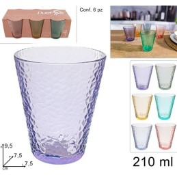 BICCHIERI 210ML SET 6PZ 65507