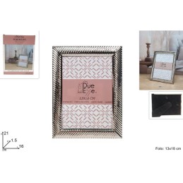 CORNICE P/FOTO 13x18 ARGENTO