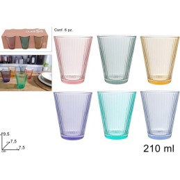 BICCHIERI 210ML SET 6PZ 65512