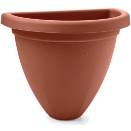 GERLA 25cm PLAST. TERRACOTTA