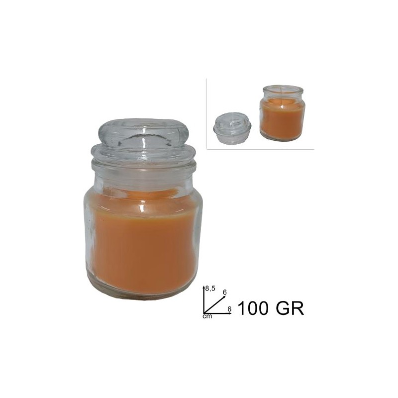 CANDELA PROFUMATA ARANCIA 100g CANDELA PROFUMATA ARANCIA 100g