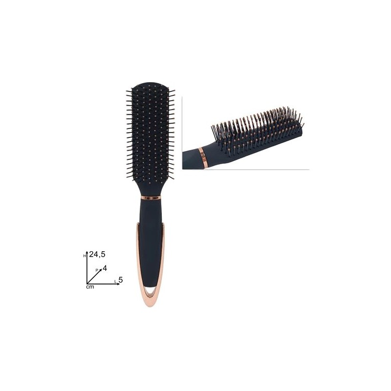 SPAZZOLA RET.NERA-BRONZO 65946