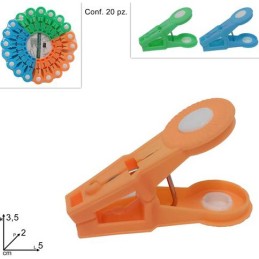 MOLLETTE 20PZ COLORATE